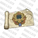 Avdol Badge Blueprint in JoJo's Bizarre Adventure: Golden Spirit