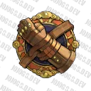 Jonathan Badge I in JoJo's Bizarre Adventure: Golden Spirit