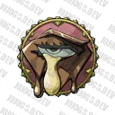 Leaky Eye Luca Badge I in JoJo's Bizarre Adventure: Golden Spirit