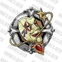 Lisa Lisa BadgeÂ·IV in JoJo's Bizarre Adventure: Golden Spirit
