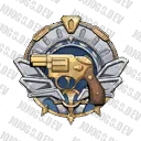 Mista BadgeÂ·III in JoJo's Bizarre Adventure: Golden Spirit